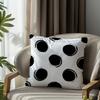 Polka Dot Throw Pillow Cover Case for Sofa Home Decor Cushion Pillowcase Modern Chic Decorative 40x40cm