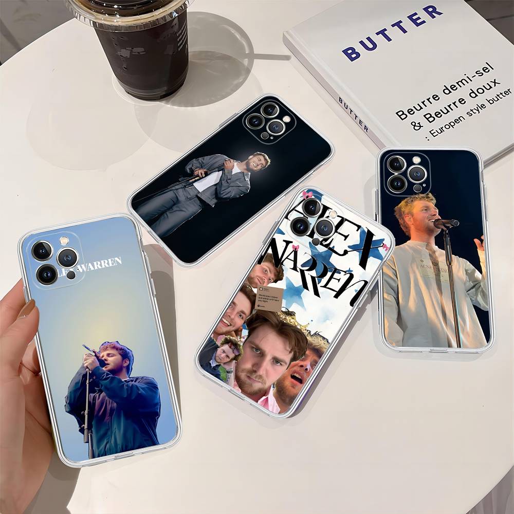 Popular A-alex Music Singer W-warren For IPhone 17 16 15 14 13 12 11 Pro Max Plus Transparent Soft TPU Phone Cover