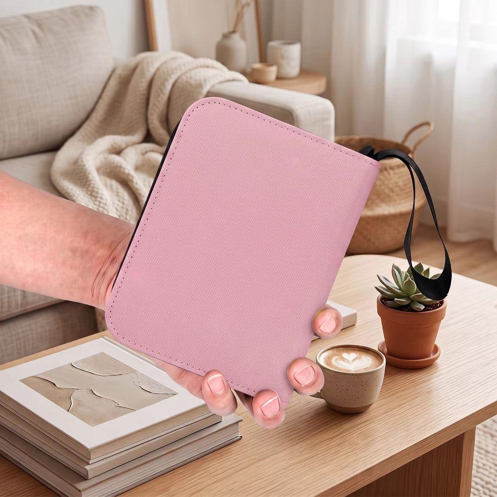 Large Capacity Card Binder PU Leather Card Collection Holder Cool Anime Card Book Anime Game