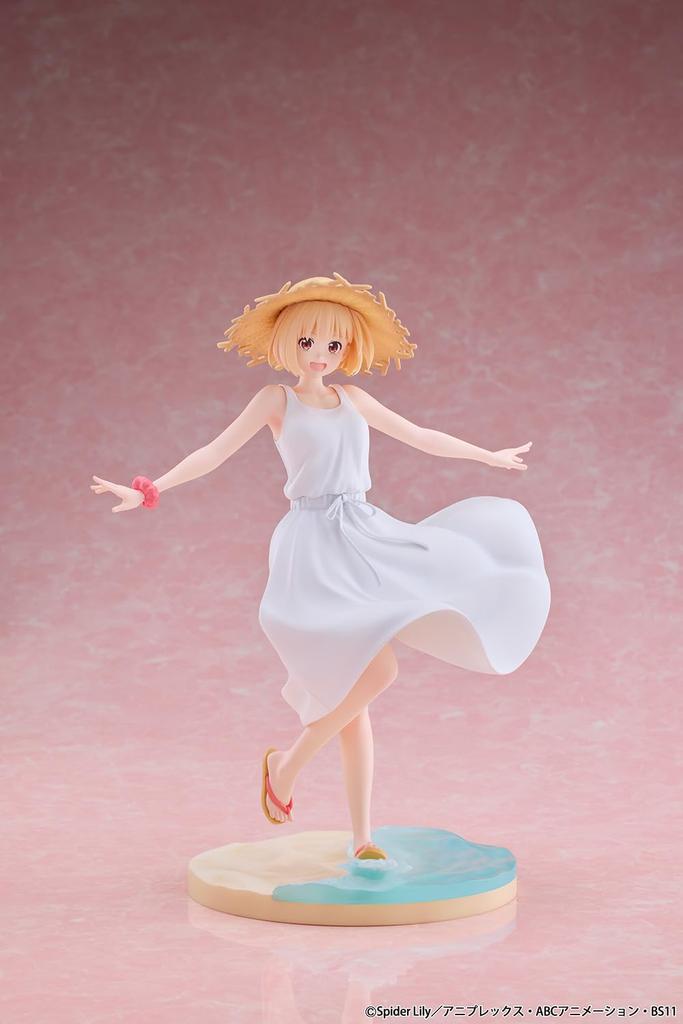 BellFine Lycoris Recoil Nishikigi Chisoku White One Piece Ver. 17 Scale PVC Pre-painted Complete Figure BF201