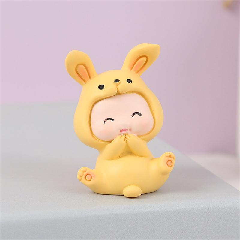 

Мультяшные декоративные украшения Экологичные Высококачественные Яркие Милые Многоразовые Украшения Кролики Нетоксичные Здоровые Безопасные