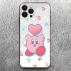 Cute Kirbys Phone Case For Iphone 14 Pro 13 Mini 11 12 Max Xr X Xs 7 8 6 Plus Shockproof Back Cover