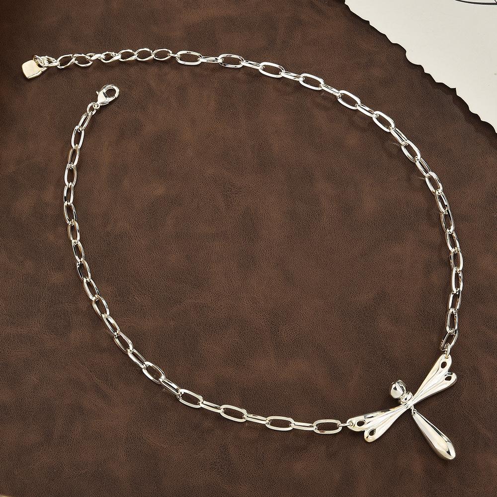 Spanish Dragonfly Versatile Trendy Accessories Pendant Necklace