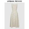 UR2026 Women's Polka Dot Sleeveless Pleated Maxi Dress