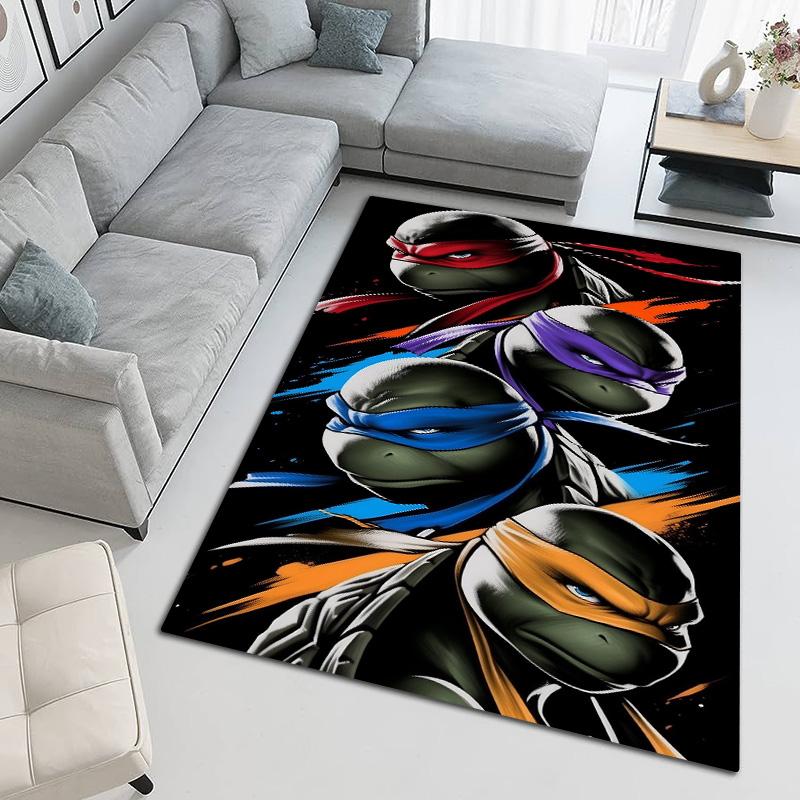 Ninja Turtles Cosmic Energy Carpet Floor Mats Printing Room Office Chair Cushion Dormitory Decoration