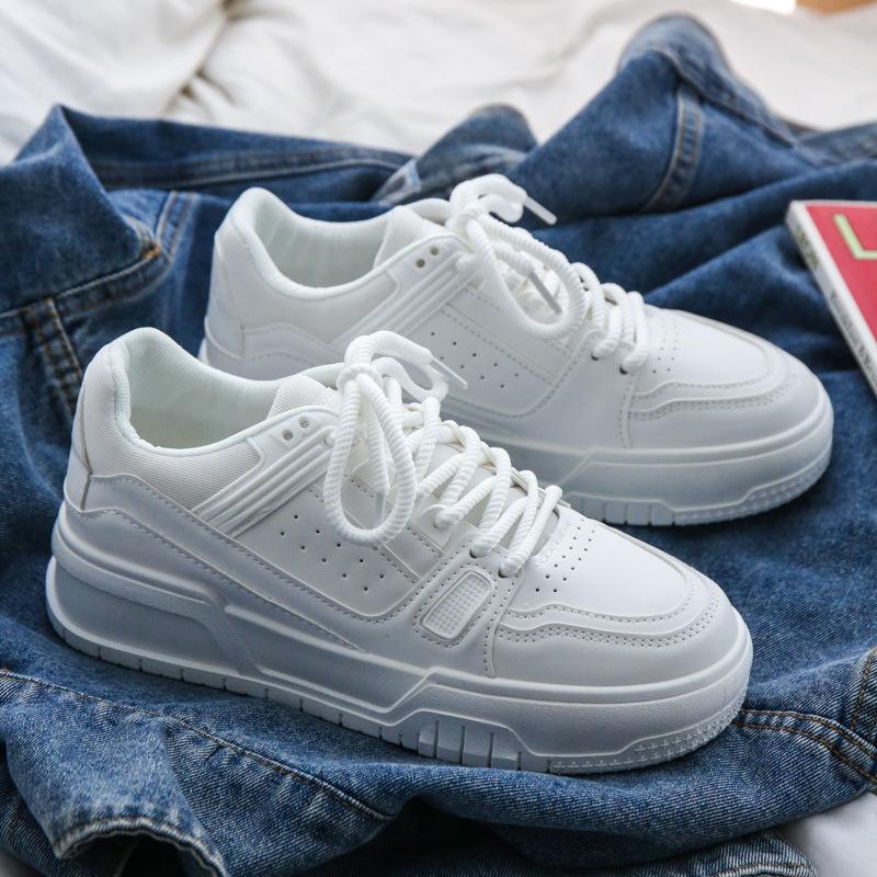 

Весенне-осенние новые нишевые дизайнерские туфли на платформе в стиле Дарт Вейдера, повседневные маленькие белые туфли, обувь для скейтборда, трендовая мужская обувь 44