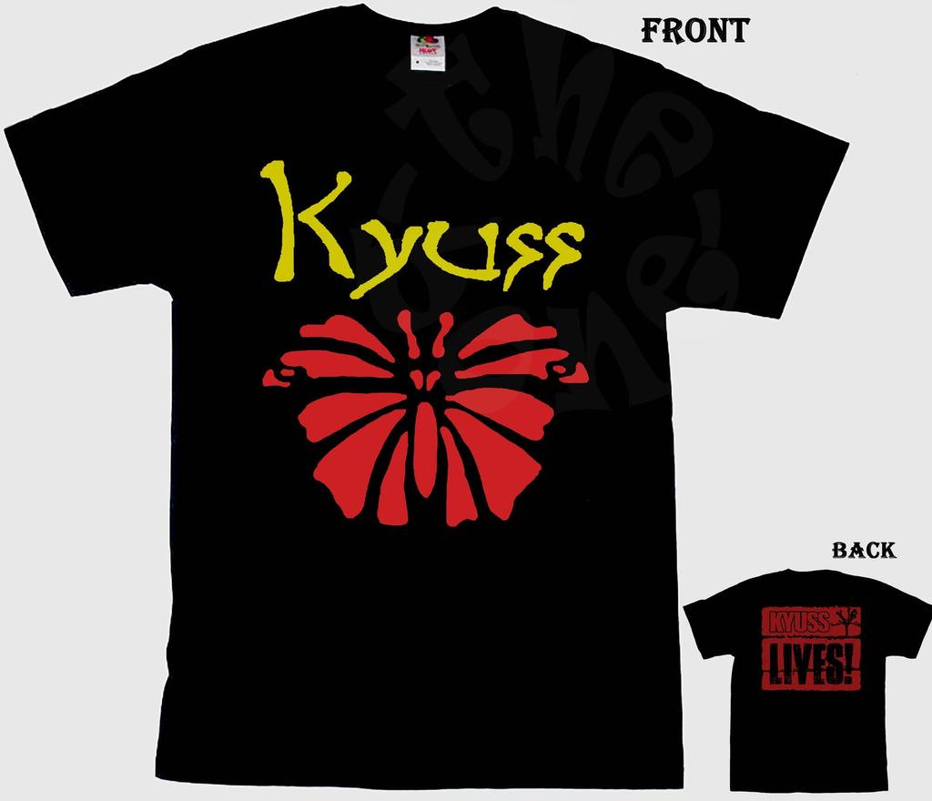 Servizi D D P. - Nuova T-shirt stampata DTG - KYUSS - LIVES! - taglia - S,M,L,XL,2-3-4-5-6-7XL