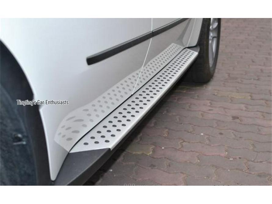 BMW X5 E70 & Old X6 Running Boards, New X5L Foot Pedals