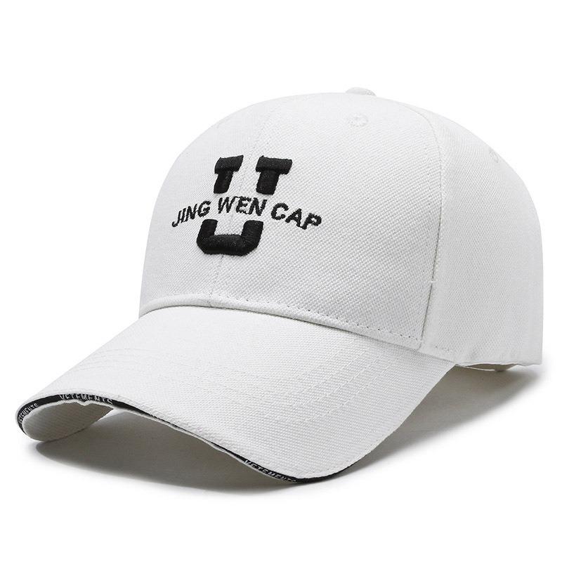 Retro American Baseball Cap Spring And Autumn Tide Hat Embroidered Letter Sunscreen Baseball Cap adjustable