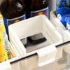 1pc Compact Retractable Hanging Box for Refrigerators Non-food Contact Use Adjustable for Side Doors