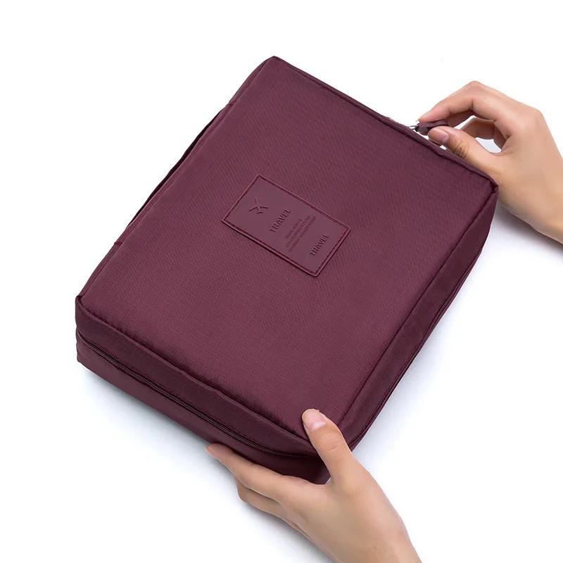High Capacity Outdoor Girl Makeup Bag Women Cosmetic Bag Toiletries Organizer Waterproof Female Storage Make Up Case Make Up Bag