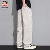 paul frank Men's Summer Loose Straight-Leg Cargo Pants