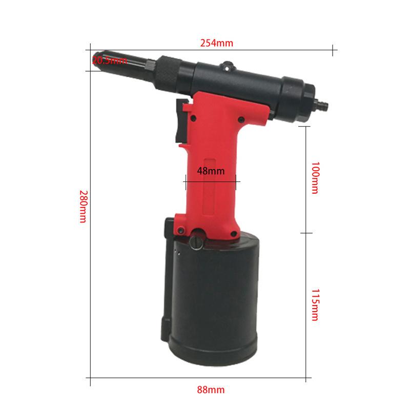 Lihong Industrial Grade Pneumatic Rivet Gun and Nut Riveter Machine
