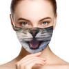 Adult Funny Animals Printing Three Layer Protective Breathable Mask