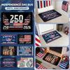 0th Anniversary Of Independence Day Rug, Patriotic USA Flag Area Carpet,Decor Rug For Living Room Bedroom Entryway