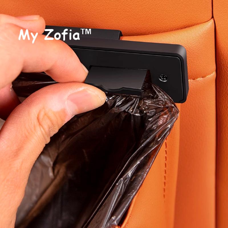 For Haval H9 2024 2025 New H9 2nd II Rear Garbage Bag Seat Back Hanging Chair Back Storage Bag leather Interior Accessories