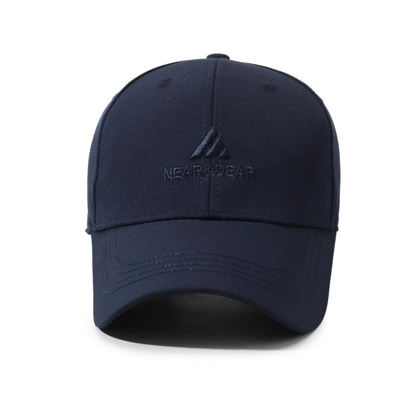 Spring And Autumn Three-Dimensional Embroidery Cap Men'S Outdoor Sunshade Sunscreen Baseball Cap Simple And Versatile Sports Men'S Hat