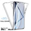 جراب حماية كامل الجسم 360 لهاتف POCO M3 X3 NFC وXiaomi Mi 11 10T A3 Note 10 Lite وRedmi Note 9S 9 Pro 9A 9C 9AT 8 8T 8A غطاء سيليكون ناعم