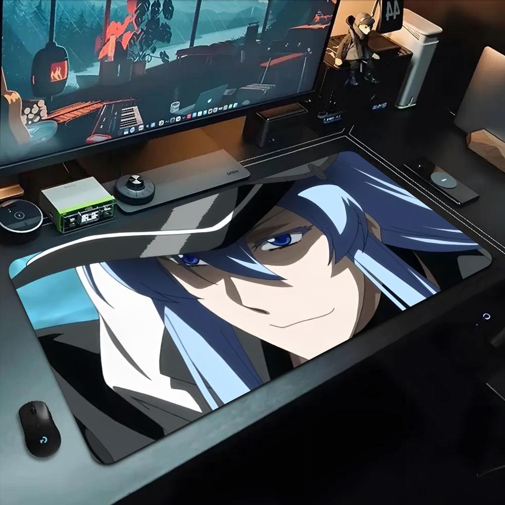 Tappetino Mouse Esdeath 500X1000 mm Tappetino Mouse da Gioco Grande Gamer XL Gomma Otaku Tappetino Tastiera Tappetino da Scrivania per Laptop