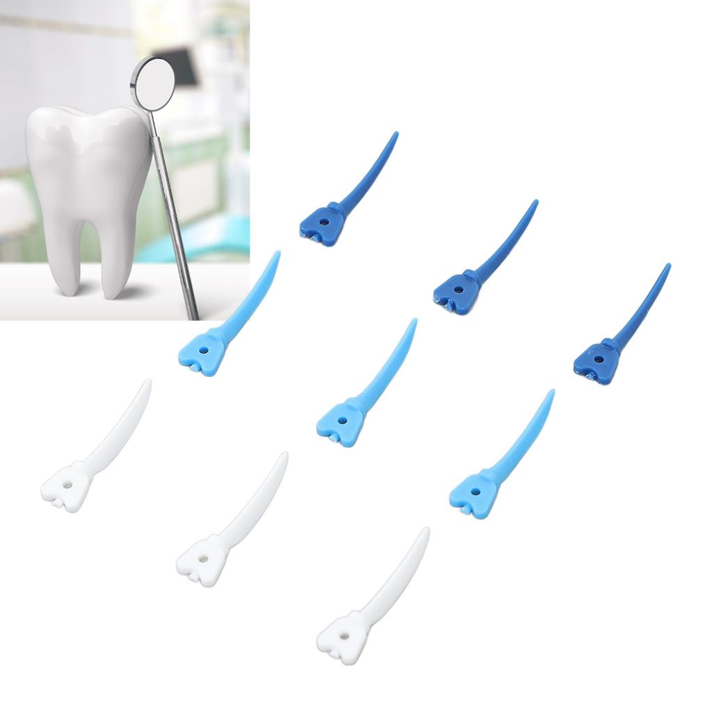 120pcs Tooth Wedge Interproximal Professional Teeth Seperator Fixing Wedge with Storage Box for Restoration