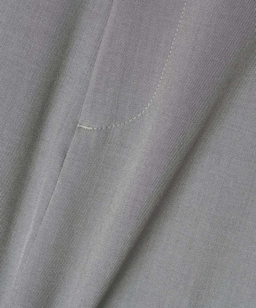 Pantaloni larghi classici a una piega NOIRER anni '80 (Grigio)