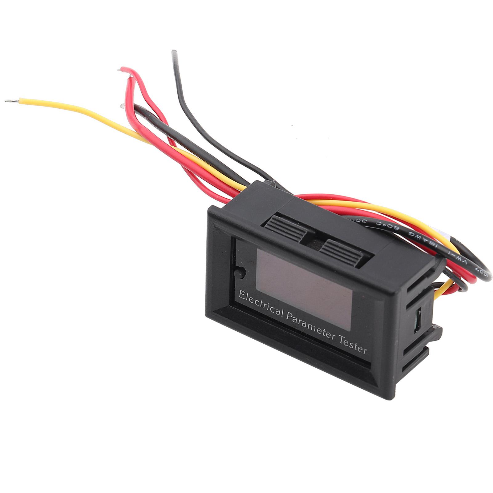 

7 in 1 OLED Electrical Parameter Meter Voltage Amp Current Power Energy Tester(33V 10A white)