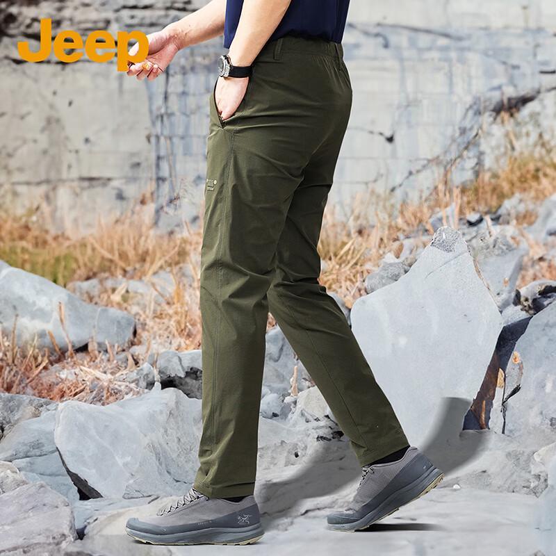 JEEP Men's Lightweight Quick-Dry Hiking Pants