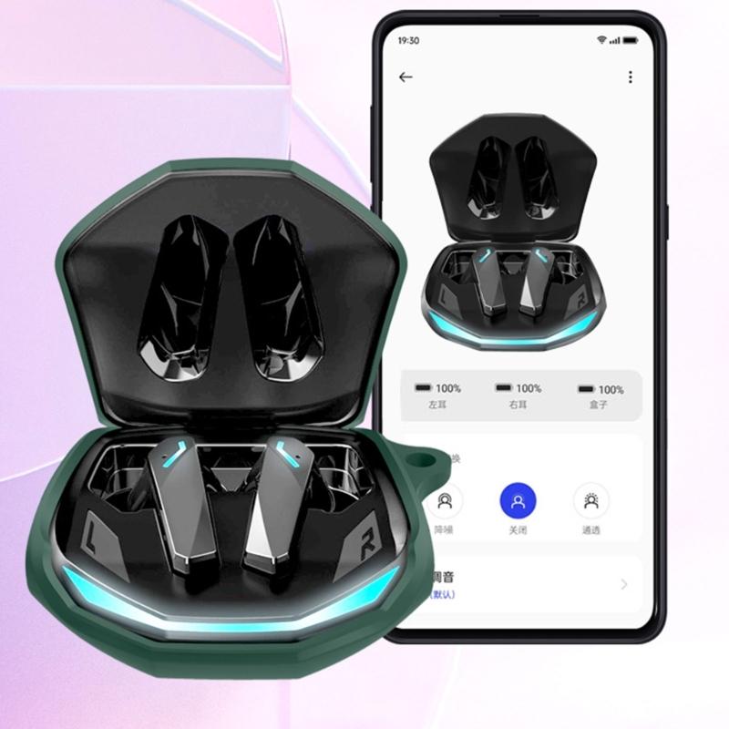 Protective Plastic Case with Carabiner for GM2 Pro Earphone Nonscratch Cover ShockproofShells