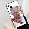 England Queen Elizabeth II Phone Case For iPhone 13 14 15 16 Pro Max 11 12 XS XR X Plus Shockproof Bumper Soft Cover