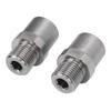 1 Pair Heavy Duty Extended Pedal Spacer Bike Pedal Extension Shaft  for Bike Pedal Compatibility