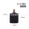 Transparent Butterfly Glass Storage Jar Jewelry Box with Lid Wedding Candy Gift Jar Candle Aromatherapy Bottle Cabinet Decor New