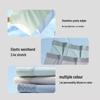 Langsha Men's Ice Silk Seamless Antibacterial Boxer Briefs 4-Pack