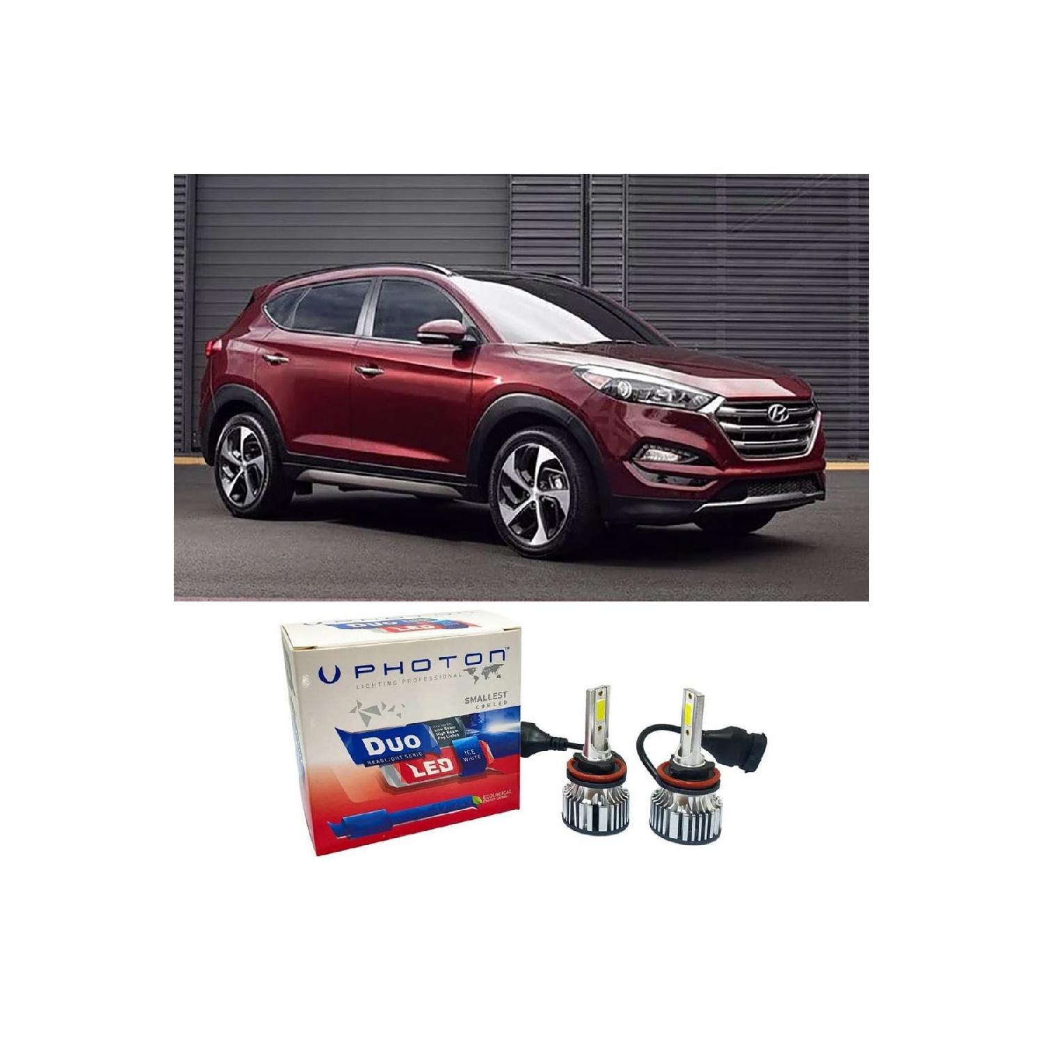 

Hyundai Tucson Led Ксеноновая лампа ближнего света H7 Duo New Series White 2015-2018