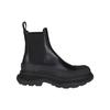 (WMNS) Alexander McQueen Chelsea Tread Ankle Boot 'Black' Women's 635714WHZ611081