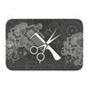 Retro Best Barber Distressed Logo Front Floor Door Entrance Mat Indoor Hairdresser Hairstylist Kitchen Bath Doormat Carpet Rug
