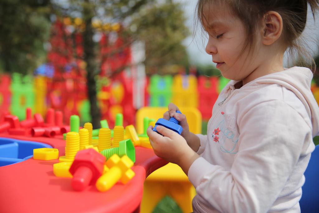 Educational Building Blocks Screw King 64 Pieces