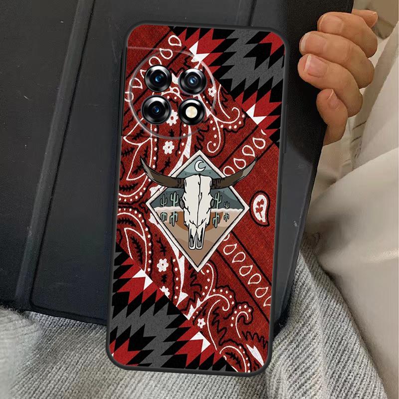 Cowboy Cowgirl Western Ranch Boho Case For OnePlus 13T 10T 8T 10R 12R 13R 15 13 12 11 10 9 Nord CE 5 2 3 4 Lite N20 N30 Cover