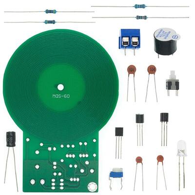 JS-60 DIY Kit Metalldetektor Kit Elektronik Kit DC 3V-5V 60mm berührungsloses Sensorplatinenmodul DIY elektronisches Teil Metalldetektor