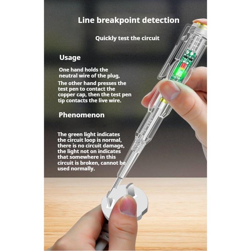 AC Spannungsdetektor Stift Multifunktions Elektrostift Elektriker Intelligente Induktion Stromprüfstift