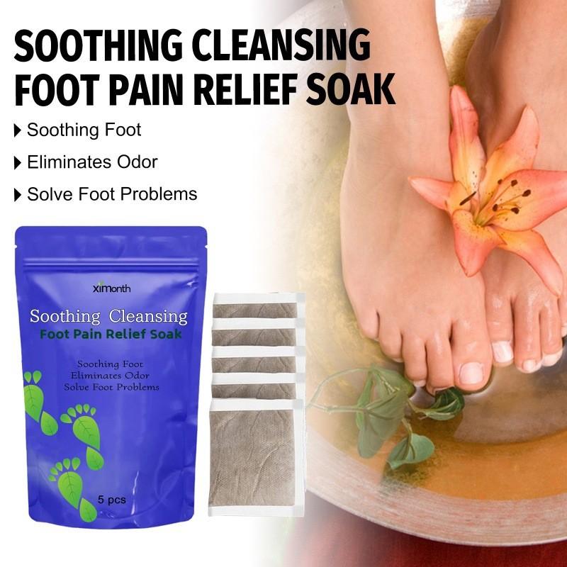 Ximonth Foot Soak Pack For Relieving Swollen Feet And Pain With Moisturizing Care