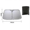 1pc Car Windshield Sun Shade Cover Foldable Front Window Sun Visor Blocks UV Refletive Car Parasol Sunshade Protector CoverWindshield Sunshades 1