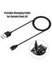 5 PCS 1m USB Fast Charging Data Cable Power Cable Charger Wire For Garmin Fenix 7 7S 7X 6 6S 6X 5 5S 5X Forerunner 245