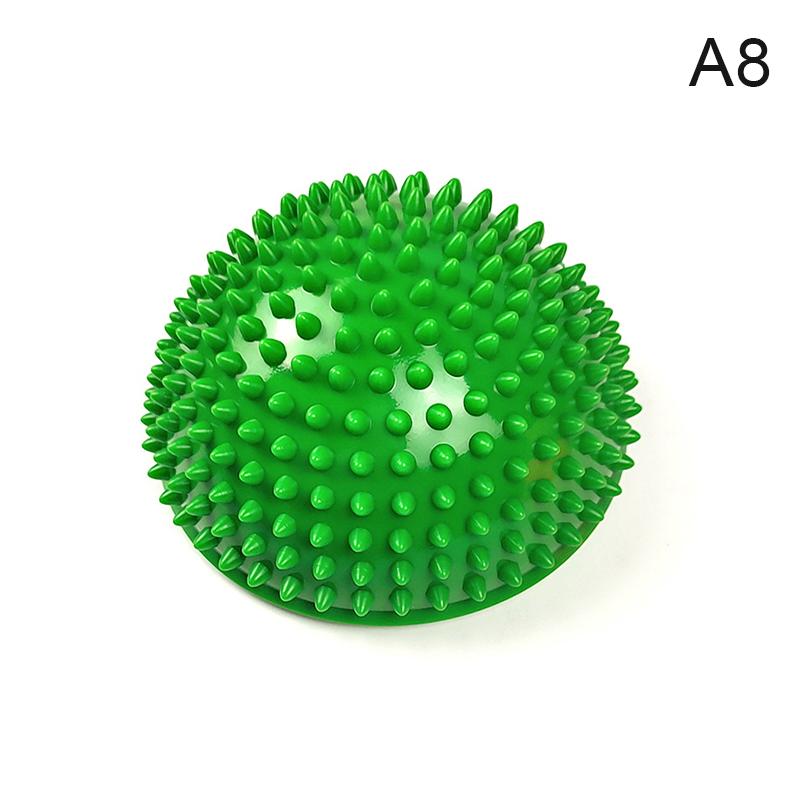 Palla Semisfera Gonfiabile per Massaggio Allenamento Equilibrio Palla Tattile Palla Fitness Trainer Core Antiscivolo per Yoga Pilates Allenamento a Casa