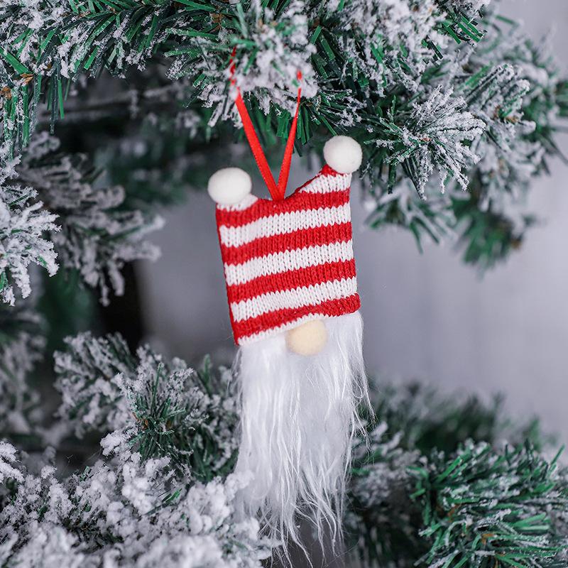 Faceless Rudolph Gnome Christmas Tree Ornament