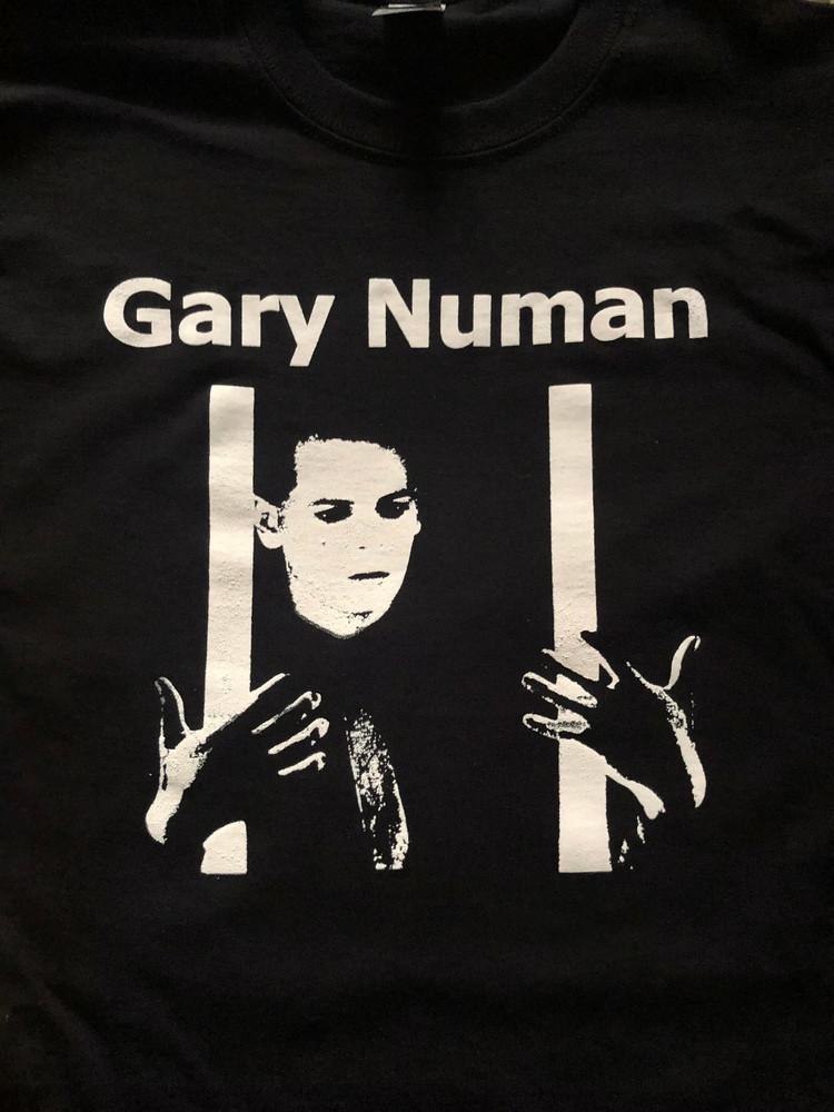 1988 Gary Numan Full size Shirt Gift Fans Unisex T-Shirt Graphic Tee S