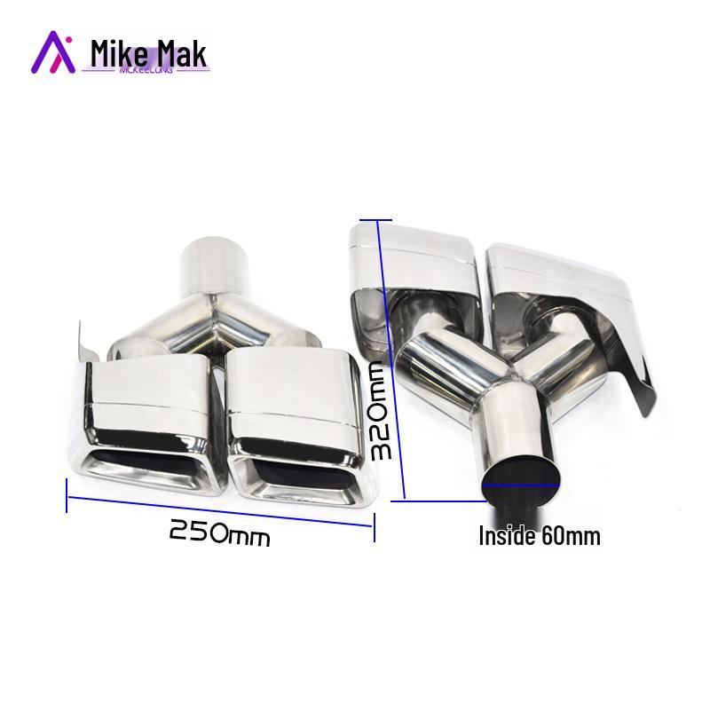 Mercedes-Benz W212 E-Class AMG C63 E63 Quad Exhaust Tips