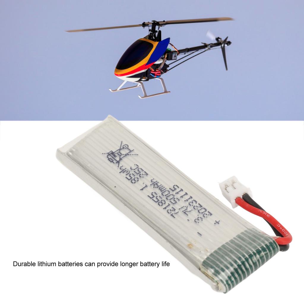 3.7V 500mAh Lityum Pil 25C Yüksek Büyütme 721855 Lipo Pil UDI U818A Uçak H37 Uçak Modeli için PH2.0 Fişli