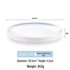 Artistic Melamine Round Plate for Cold Dishes - Ideal for Restaurants & Hotels, Perfect for Western Food & Steak.