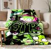 Invader Zim Soft and Comfortable Flannel Suitable for Sofas Living Rooms Outdoor Camping Travel and Also Makes a Great Anniversary Gif