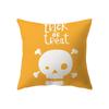 Halloween Theme Throw Pillow Cover Devil Pumpkin    Sofa Chair Bed Cushion  Home Decor